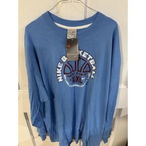 Men's Vintage Y2K 2004 Nike Basketball Game & Gear T-shirt XXL